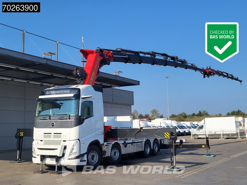 Volvo FH 500 8X2 NEW! Palfinger PK110002 SH Crane + Fly-Jib Winch VEB+ Euro 6 - Truk flatbed, Truk derek: gambar 1 Volvo FH 500 8X2 NEW! Palfinger PK110002 SH Crane + Fly-Jib Winch VEB+ Euro 6 - Truk flatbed, Truk derek: gambar 1