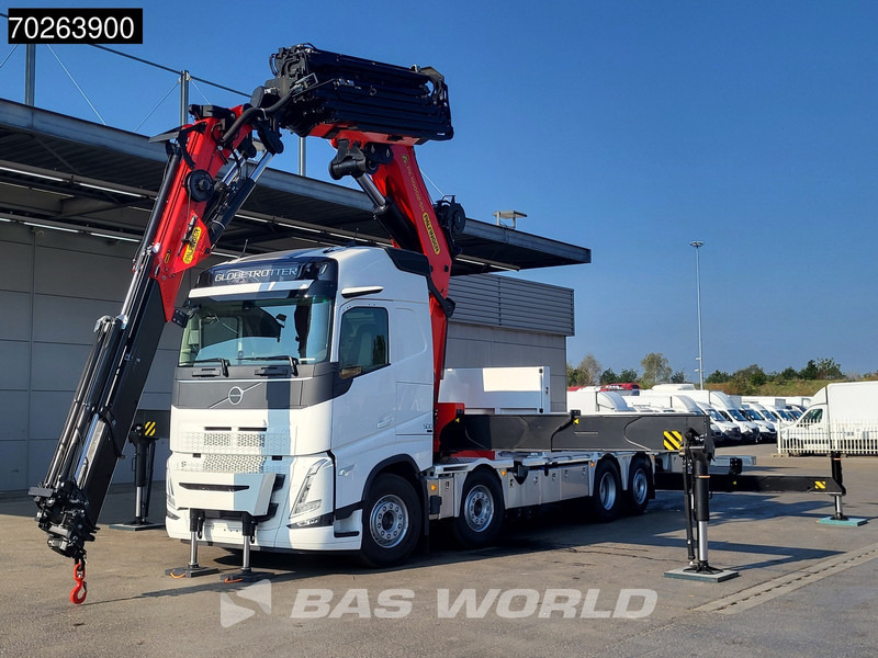 Volvo FH 500 8X2 NEW! Palfinger PK110002 SH Crane + Fly-Jib Winch VEB+ Euro 6 - Truk flatbed, Truk derek: gambar 5 Volvo FH 500 8X2 NEW! Palfinger PK110002 SH Crane + Fly-Jib Winch VEB+ Euro 6 - Truk flatbed, Truk derek: gambar 5