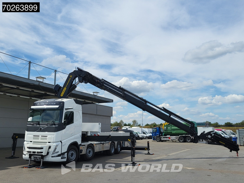 Volvo FH 500 8X2 NEW! Palfinger PK92002 SH 8+6 JIB Crane Kran 3.5t Winch Lift+Steering Axle - Truk flatbed, Truk derek: gambar 5 Volvo FH 500 8X2 NEW! Palfinger PK92002 SH 8+6 JIB Crane Kran 3.5t Winch Lift+Steering Axle - Truk flatbed, Truk derek: gambar 5