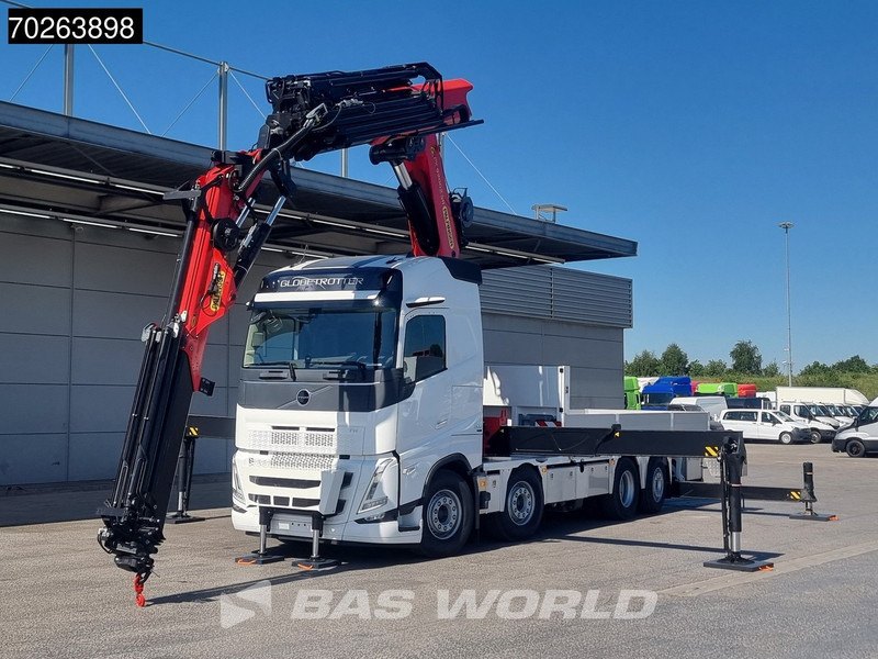 Volvo FH 500 8X2 NEW! Palfinger PK92002 SH 8+6 JIB Crane Kran Winch Lift-Lenkachse Navi - Truk flatbed, Truk derek: gambar 5 Volvo FH 500 8X2 NEW! Palfinger PK92002 SH 8+6 JIB Crane Kran Winch Lift-Lenkachse Navi - Truk flatbed, Truk derek: gambar 5