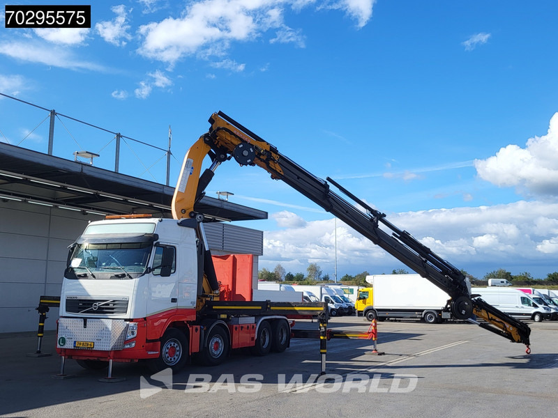 Volvo FH 500 8X4 NL-Truck EFFER 850/8S Kran Crane + 6S Fly-Jib Automatic EEV - Truk flatbed, Truk derek: gambar 5 Volvo FH 500 8X4 NL-Truck EFFER 850/8S Kran Crane + 6S Fly-Jib Automatic EEV - Truk flatbed, Truk derek: gambar 5