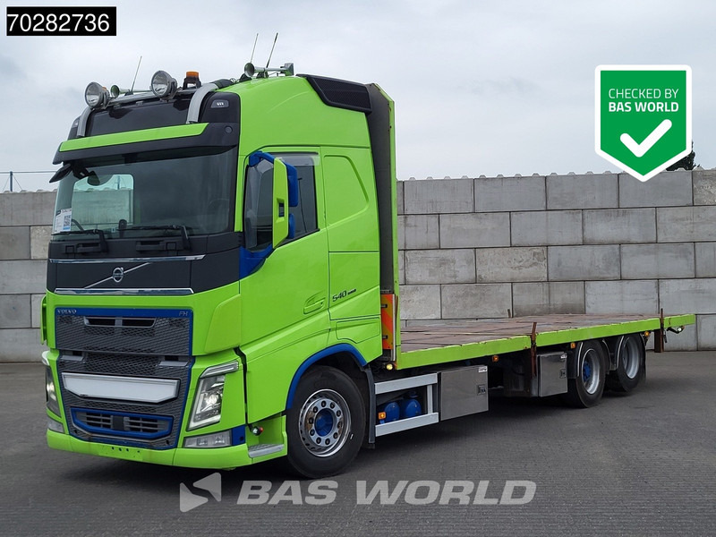 Volvo FH 540 FH 6X2 BigAxle Liftachse VEB+ Xenon Euro 6 - Truk flatbed: gambar 1 Volvo FH 540 FH 6X2 BigAxle Liftachse VEB+ Xenon Euro 6 - Truk flatbed: gambar 1