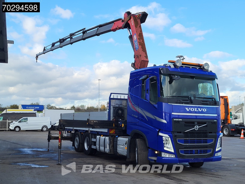 Volvo FH 540 FH 6X2 HMF 3220-K7 Crane Kran Lift-Axle Big-Axle Xenon Automatic Euro 6 - Truk flatbed, Truk derek: gambar 3 Volvo FH 540 FH 6X2 HMF 3220-K7 Crane Kran Lift-Axle Big-Axle Xenon Automatic Euro 6 - Truk flatbed, Truk derek: gambar 3