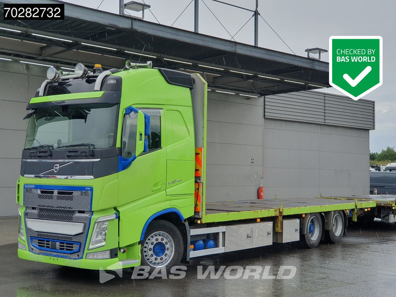 Volvo FH 540 FH 6X2 VEB+ BigAxe Liftachse Xenon Euro 6 - Truk flatbed: gambar 1 Volvo FH 540 FH 6X2 VEB+ BigAxe Liftachse Xenon Euro 6 - Truk flatbed: gambar 1