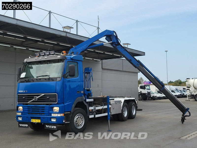 Volvo FH12 380 6X2 NL-Truck HMF 1463K2 Crane Steelsuspension Lift-Axle Manual Euro 3 - Hook lift, Truk derek: gambar 5 Volvo FH12 380 6X2 NL-Truck HMF 1463K2 Crane Steelsuspension Lift-Axle Manual Euro 3 - Hook lift, Truk derek: gambar 5
