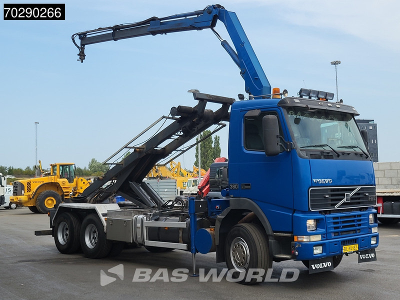 Volvo FH12 380 6X2 NL-Truck HMF 1463K2 Crane Steelsuspension Lift-Axle Manual Euro 3 - Hook lift, Truk derek: gambar 3 Volvo FH12 380 6X2 NL-Truck HMF 1463K2 Crane Steelsuspension Lift-Axle Manual Euro 3 - Hook lift, Truk derek: gambar 3