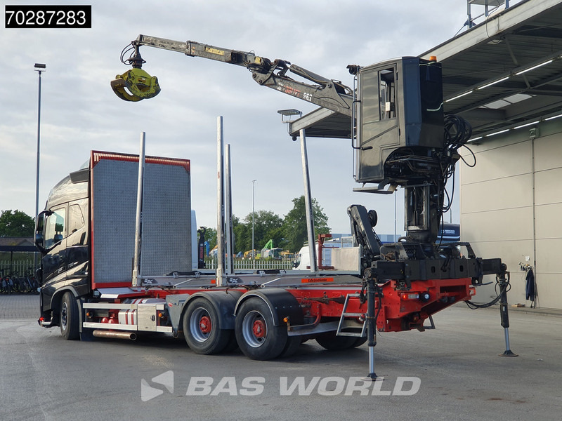 Volvo FH16 750 FH16 6X4 HIAB E96S 79 wood crane Retarder Dynamic-Steering Big-Axle Euro 6 - Truk logging, Truk derek: gambar 2 Volvo FH16 750 FH16 6X4 HIAB E96S 79 wood crane Retarder Dynamic-Steering Big-Axle Euro 6 - Truk logging, Truk derek: gambar 2