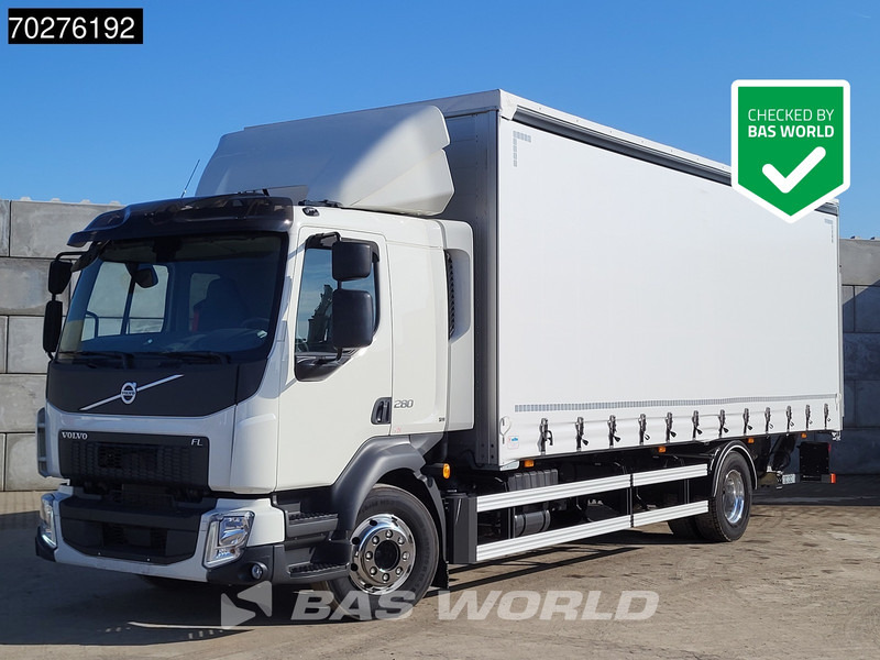 Volvo FL 280 4X2 NEW! 16tons Manual Ladebordwand PTO Alcoa's Euro 6 - Truk dengan terpal samping: gambar 1 Volvo FL 280 4X2 NEW! 16tons Manual Ladebordwand PTO Alcoa's Euro 6 - Truk dengan terpal samping: gambar 1