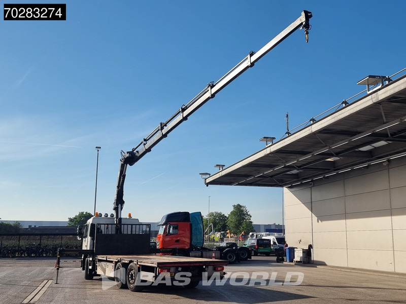 Volvo FM 300 6X2 NL-Truck Hiab 144 E-5 Hiduo Kran Crane Lift+Lenkachse Euro 5 - Truk flatbed, Truk derek: gambar 2 Volvo FM 300 6X2 NL-Truck Hiab 144 E-5 Hiduo Kran Crane Lift+Lenkachse Euro 5 - Truk flatbed, Truk derek: gambar 2