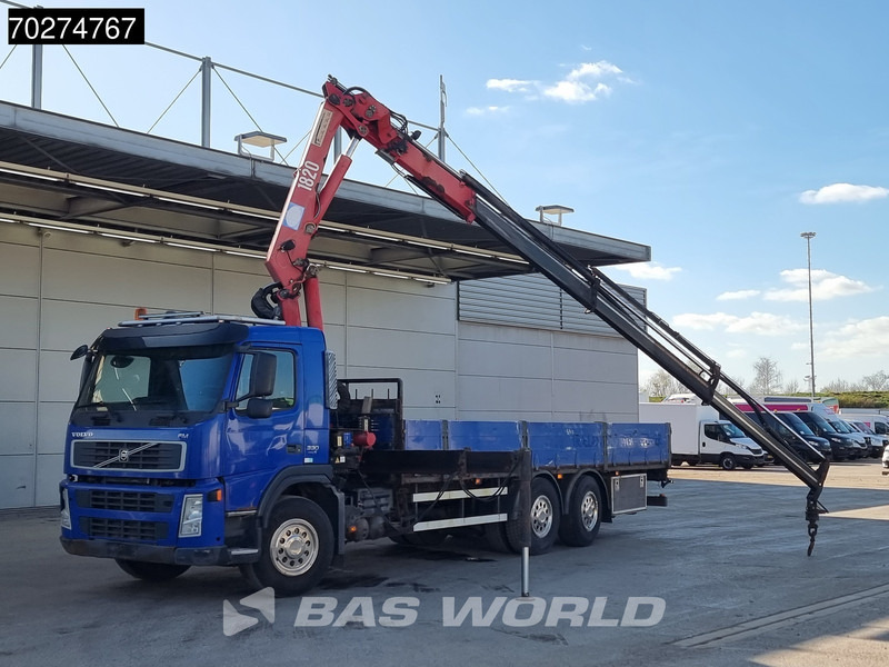 Volvo FM 330 6X2 HMF 1820 K3 Kran Crane Lift+Steering Axle Xenon Euro 5 - Truk flatbed, Truk derek: gambar 5 Volvo FM 330 6X2 HMF 1820 K3 Kran Crane Lift+Steering Axle Xenon Euro 5 - Truk flatbed, Truk derek: gambar 5
