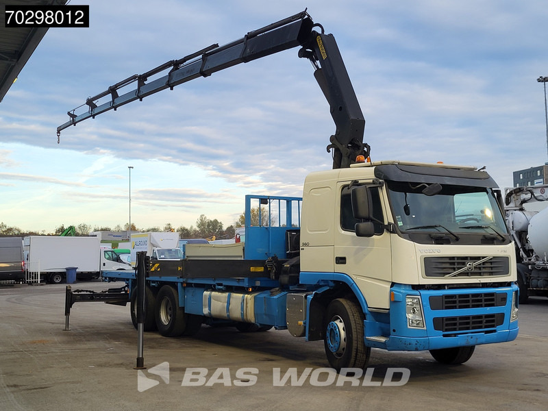 Volvo FM 360 FM 6X2 Palfinger PK29002 Kran crane Manual Sleepercab Airco Euro 4 - Truk flatbed, Truk derek: gambar 3 Volvo FM 360 FM 6X2 Palfinger PK29002 Kran crane Manual Sleepercab Airco Euro 4 - Truk flatbed, Truk derek: gambar 3