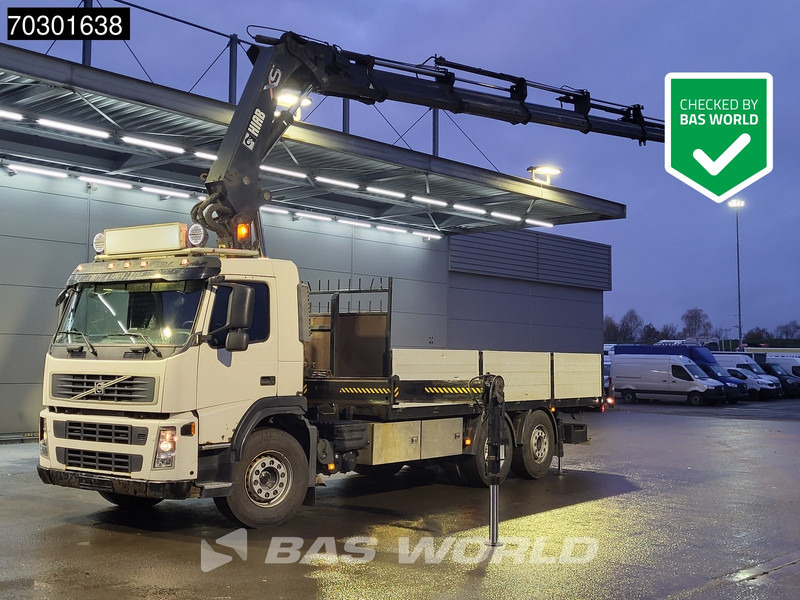 Volvo FM 400 6X2 Hiab 322E-6XS Crane Kran Lift-Axle Automatic Euro 4 - Truk flatbed, Truk derek: gambar 1 Volvo FM 400 6X2 Hiab 322E-6XS Crane Kran Lift-Axle Automatic Euro 4 - Truk flatbed, Truk derek: gambar 1