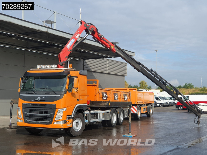 Volvo FM 420 6X2 Combi HMF 2120 K 4 Crane Kran Lift+lenkasche Euro 6 - Truk jungkit, Truk derek: gambar 5 Volvo FM 420 6X2 Combi HMF 2120 K 4 Crane Kran Lift+lenkasche Euro 6 - Truk jungkit, Truk derek: gambar 5