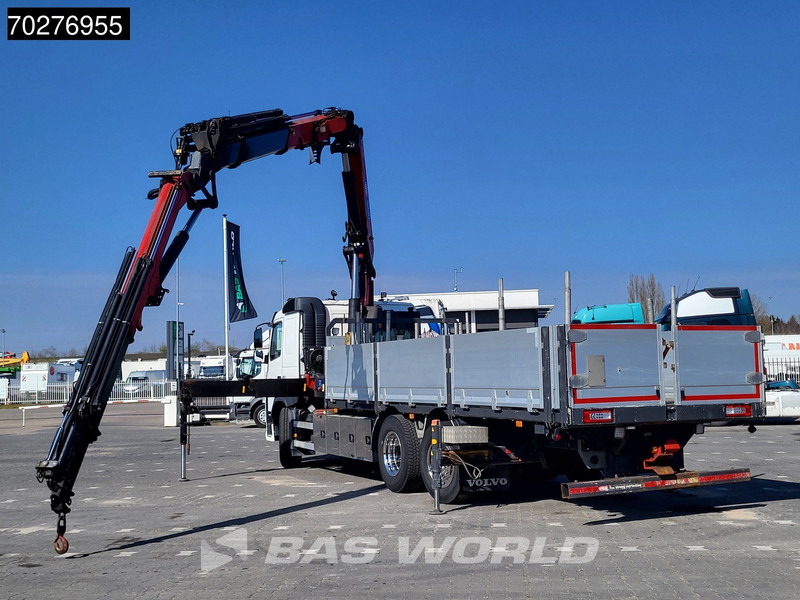 Volvo FM 450 6X2 HMF 3220 Crane Kran Lift-Lenkachse VEB+ Euro 6 - Truk flatbed, Truk derek: gambar 3 Volvo FM 450 6X2 HMF 3220 Crane Kran Lift-Lenkachse VEB+ Euro 6 - Truk flatbed, Truk derek: gambar 3