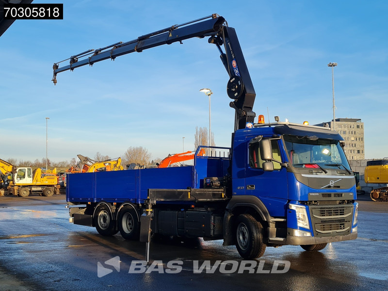 Volvo FM 450 FM 6X2 HMF 2620 K5-RC Crane Kran Lift+Steering Axle Dynamic Steering Euro 6 - Truk flatbed, Truk derek: gambar 3 Volvo FM 450 FM 6X2 HMF 2620 K5-RC Crane Kran Lift+Steering Axle Dynamic Steering Euro 6 - Truk flatbed, Truk derek: gambar 3