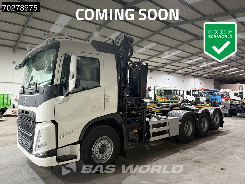 Volvo FM 460 8X4 NEW! Palfinger Q200Z95TR HPLS Crane + HT 24 TEC Hooklift ACC LED - Hook lift, Truk derek: gambar 1 Volvo FM 460 8X4 NEW! Palfinger Q200Z95TR HPLS Crane + HT 24 TEC Hooklift ACC LED - Hook lift, Truk derek: gambar 1