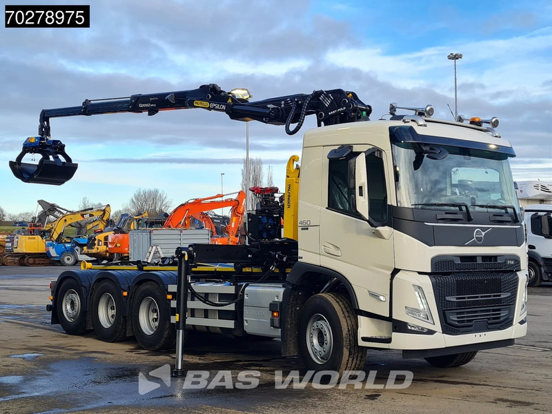Volvo FM 460 8X4 NEW! Palfinger Q200Z95TR HPLS Crane + HT 24 TEC Hooklift ACC LED - Hook lift, Truk derek: gambar 3 Volvo FM 460 8X4 NEW! Palfinger Q200Z95TR HPLS Crane + HT 24 TEC Hooklift ACC LED - Hook lift, Truk derek: gambar 3