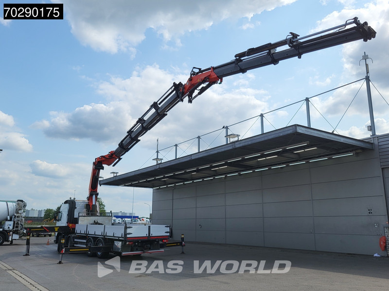 Volvo FM 480 8X2 Palfinger PK85002 Crane+Jib Lifting-Axle Big-Axle Automatic Euro 4 - Truk flatbed, Truk derek: gambar 2 Volvo FM 480 8X2 Palfinger PK85002 Crane+Jib Lifting-Axle Big-Axle Automatic Euro 4 - Truk flatbed, Truk derek: gambar 2