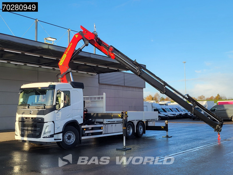 Volvo FM 500 6X2 NEW! Palfinger PK41002 EH-E Kran Crane Lift-steering Axle Euro 6 - Truk flatbed, Truk derek: gambar 5 Volvo FM 500 6X2 NEW! Palfinger PK41002 EH-E Kran Crane Lift-steering Axle Euro 6 - Truk flatbed, Truk derek: gambar 5