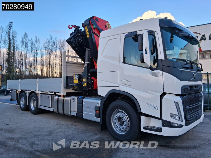 Volvo FM 500 6X2 NEW! Palfinger PK41002 EH-E Kran Crane Lift-steering Axle Euro 6 - Truk flatbed, Truk derek: gambar 2 Volvo FM 500 6X2 NEW! Palfinger PK41002 EH-E Kran Crane Lift-steering Axle Euro 6 - Truk flatbed, Truk derek: gambar 2