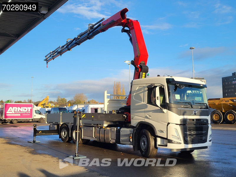 Volvo FM 500 6X2 NEW! Palfinger PK41002 EH-E Kran Crane Lift-steering Axle Euro 6 - Truk flatbed, Truk derek: gambar 3 Volvo FM 500 6X2 NEW! Palfinger PK41002 EH-E Kran Crane Lift-steering Axle Euro 6 - Truk flatbed, Truk derek: gambar 3