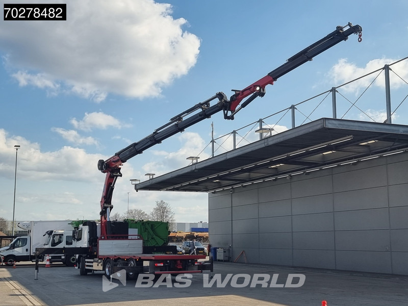 Volvo FM 500 8X4 HMF5020 K6 + Fly Jib Lift+Lenkachse Crane Kran Euro 6 - Truk flatbed, Truk derek: gambar 2 Volvo FM 500 8X4 HMF5020 K6 + Fly Jib Lift+Lenkachse Crane Kran Euro 6 - Truk flatbed, Truk derek: gambar 2