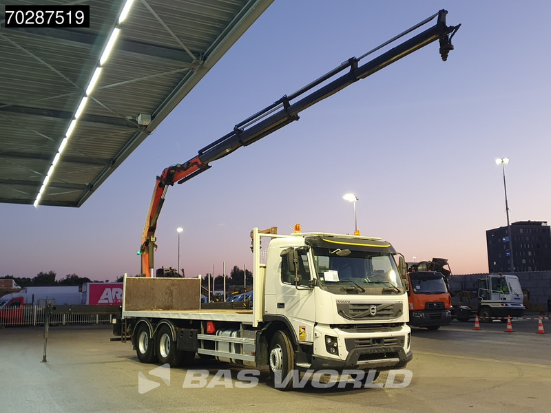 Volvo FMX 370 6X4 Palfinger PK18002 EH Crane Kran Automatic Euro 5 - Truk flatbed, Truk derek: gambar 3 Volvo FMX 370 6X4 Palfinger PK18002 EH Crane Kran Automatic Euro 5 - Truk flatbed, Truk derek: gambar 3