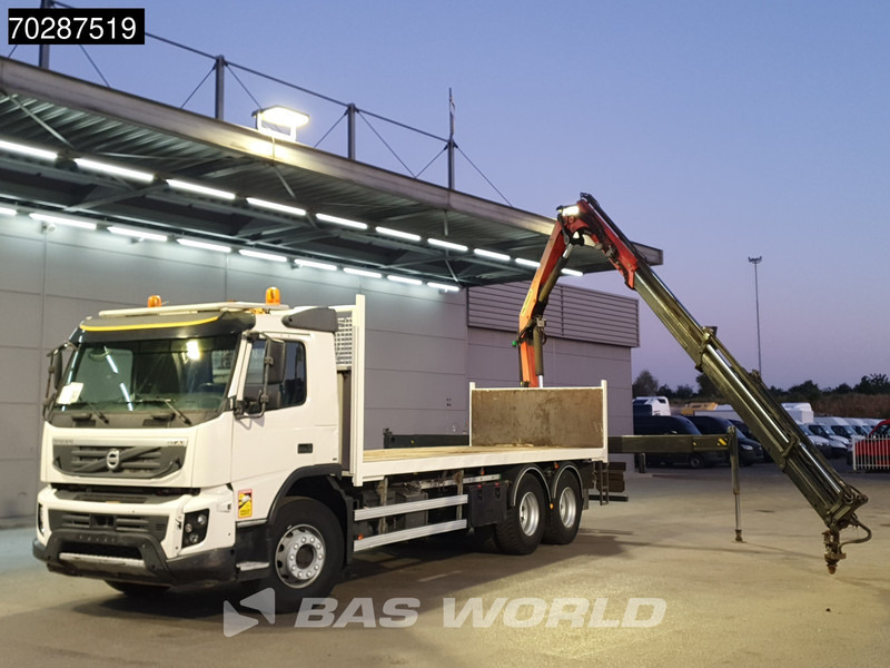 Volvo FMX 370 6X4 Palfinger PK18002 EH Crane Kran Automatic Euro 5 - Truk flatbed, Truk derek: gambar 5 Volvo FMX 370 6X4 Palfinger PK18002 EH Crane Kran Automatic Euro 5 - Truk flatbed, Truk derek: gambar 5