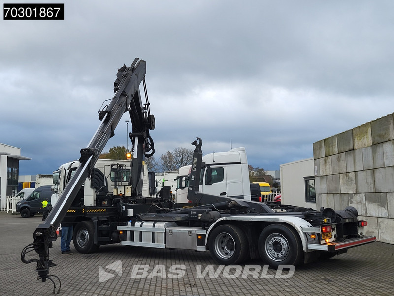 Volvo FMX 370 FMX 6X2 HIAB 244 E P-3 Hipro Kran + XR21S56 containersystem Lift+steering - Hook lift, Truk derek: gambar 5 Volvo FMX 370 FMX 6X2 HIAB 244 E P-3 Hipro Kran + XR21S56 containersystem Lift+steering - Hook lift, Truk derek: gambar 5