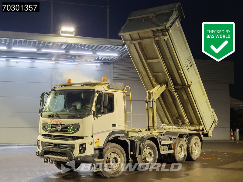 Volvo FMX 450 8X4 15m3 2-way tipper steel suspension Big-Axle Euro 6 - Truk jungkit: gambar 1 Volvo FMX 450 8X4 15m3 2-way tipper steel suspension Big-Axle Euro 6 - Truk jungkit: gambar 1
