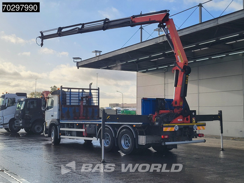 Volvo FMX 450 FMX 6X4 Palfinger PK18002 EH Crane Manual Euro 6 - Truk flatbed, Truk derek: gambar 2 Volvo FMX 450 FMX 6X4 Palfinger PK18002 EH Crane Manual Euro 6 - Truk flatbed, Truk derek: gambar 2