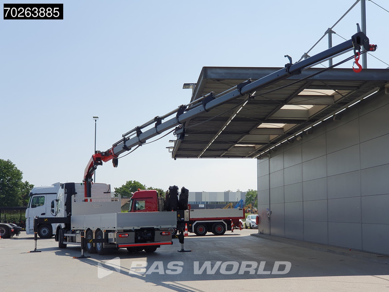 Volvo FMX 460 6X2 Palfinger PK33002 Crane 8 Extensions Lift+Lenkachse ADR VEB+ Euro 6 - Truk flatbed, Truk derek: gambar 2 Volvo FMX 460 6X2 Palfinger PK33002 Crane 8 Extensions Lift+Lenkachse ADR VEB+ Euro 6 - Truk flatbed, Truk derek: gambar 2