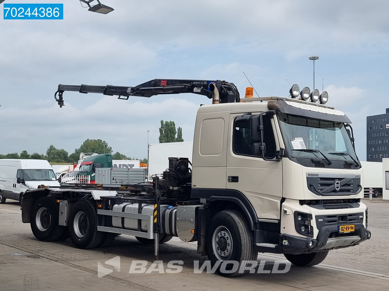 Volvo FMX 460 6X6 X-Track HMF1643-Z2 kran Crane Big-Axle Lenkachse Euro 5 - Hook lift, Truk derek: gambar 3 Volvo FMX 460 6X6 X-Track HMF1643-Z2 kran Crane Big-Axle Lenkachse Euro 5 - Hook lift, Truk derek: gambar 3