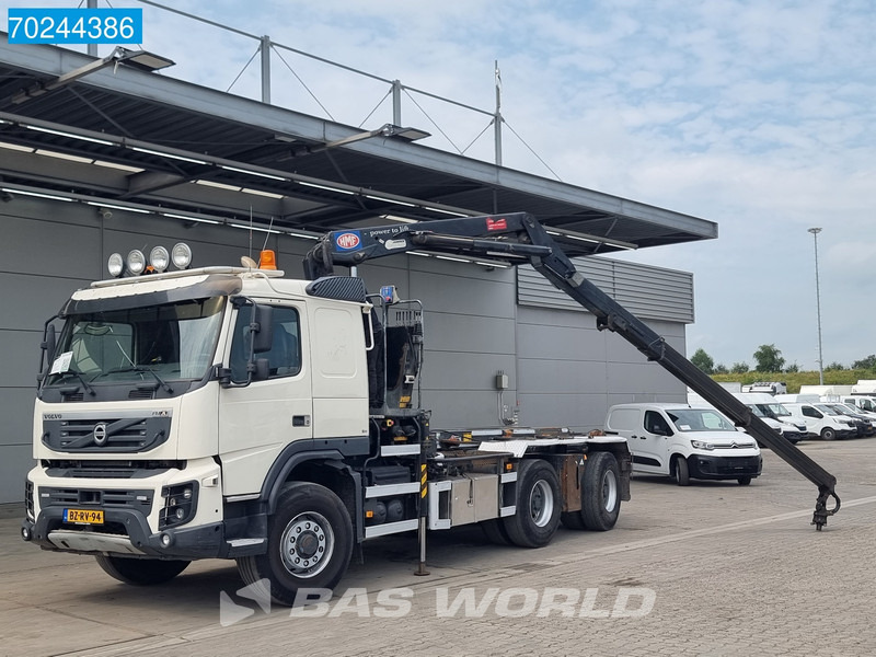 Volvo FMX 460 6X6 X-Track HMF1643-Z2 kran Crane Big-Axle Lenkachse Euro 5 - Hook lift, Truk derek: gambar 1 Volvo FMX 460 6X6 X-Track HMF1643-Z2 kran Crane Big-Axle Lenkachse Euro 5 - Hook lift, Truk derek: gambar 1