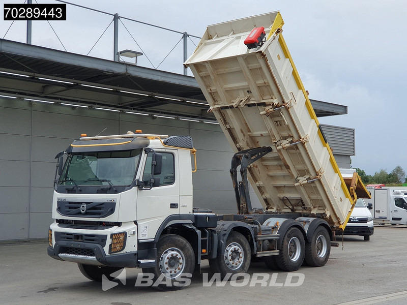 Volvo FMX 460 8X4 12m3 Meiller Tipper Big-Axle Automatic Euro 5 - Truk jungkit: gambar 1 Volvo FMX 460 8X4 12m3 Meiller Tipper Big-Axle Automatic Euro 5 - Truk jungkit: gambar 1