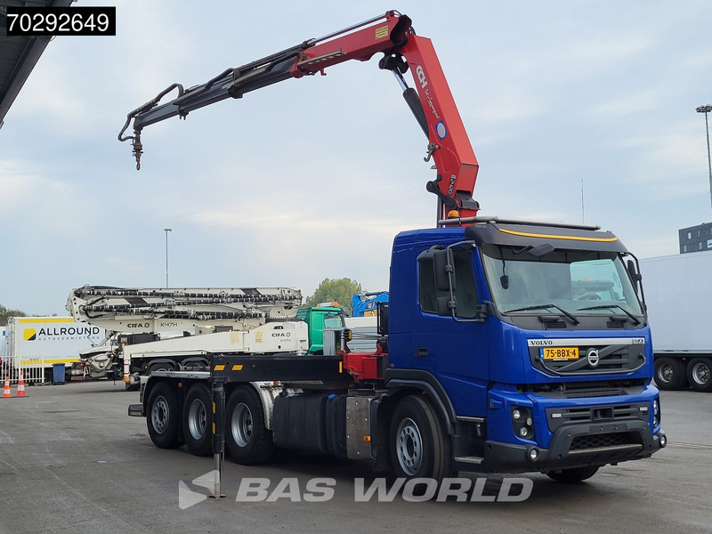 Volvo FMX 460 FMX 8X4 NL-Truck HMF 2420-K3 Kran Crane 26tons Hyva-lift VEB+ Euro 5 - Hook lift, Truk derek: gambar 5 Volvo FMX 460 FMX 8X4 NL-Truck HMF 2420-K3 Kran Crane 26tons Hyva-lift VEB+ Euro 5 - Hook lift, Truk derek: gambar 5