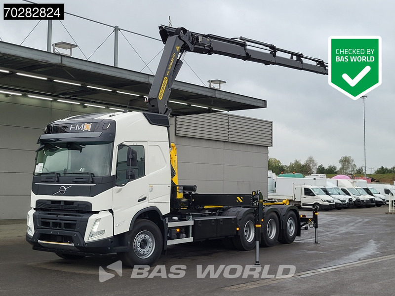 Volvo FMX 500 8X4 NEW! Palfinger PK33002 Crane + HT22TEC Hooklift Lift-Steering Axle - Hook lift, Truk derek: gambar 1 Volvo FMX 500 8X4 NEW! Palfinger PK33002 Crane + HT22TEC Hooklift Lift-Steering Axle - Hook lift, Truk derek: gambar 1