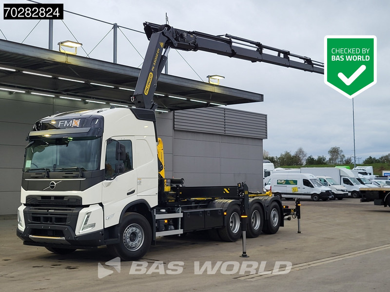Volvo FMX 500 8X4 NEW! Palfinger PK33002 Crane + HT22TEC Hooklift Lift-Steering Axle - Hook lift, Truk derek: gambar 1 Volvo FMX 500 8X4 NEW! Palfinger PK33002 Crane + HT22TEC Hooklift Lift-Steering Axle - Hook lift, Truk derek: gambar 1