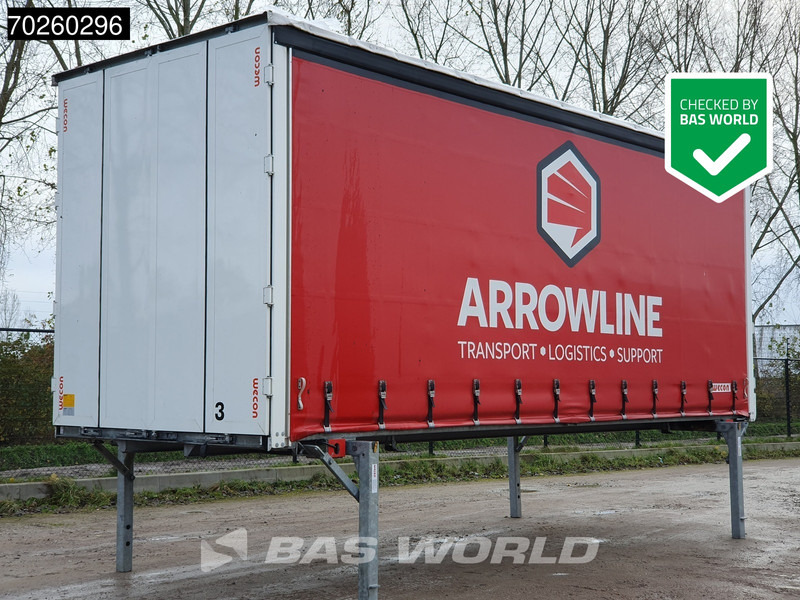 Wecon WPR 715 SG Durchladesysteem / LKW Aufbau auf Stützen - Tukar tubuh tirai: gambar 1 Wecon WPR 715 SG Durchladesysteem / LKW Aufbau auf Stützen - Tukar tubuh tirai: gambar 1