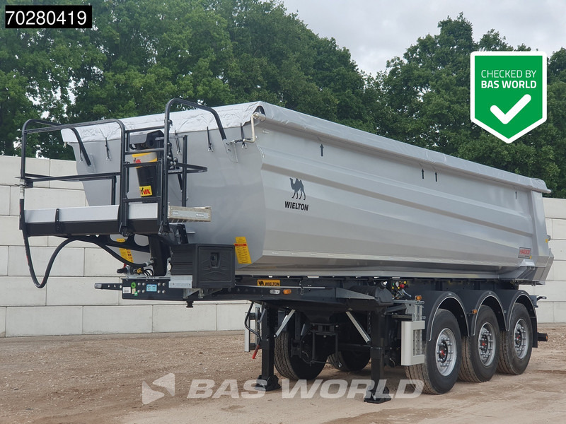 Wielton NW-3 NEW Liftachse 24m3 - Semi-trailer jungkit: gambar 1 Wielton NW-3 NEW Liftachse 24m3 - Semi-trailer jungkit: gambar 1