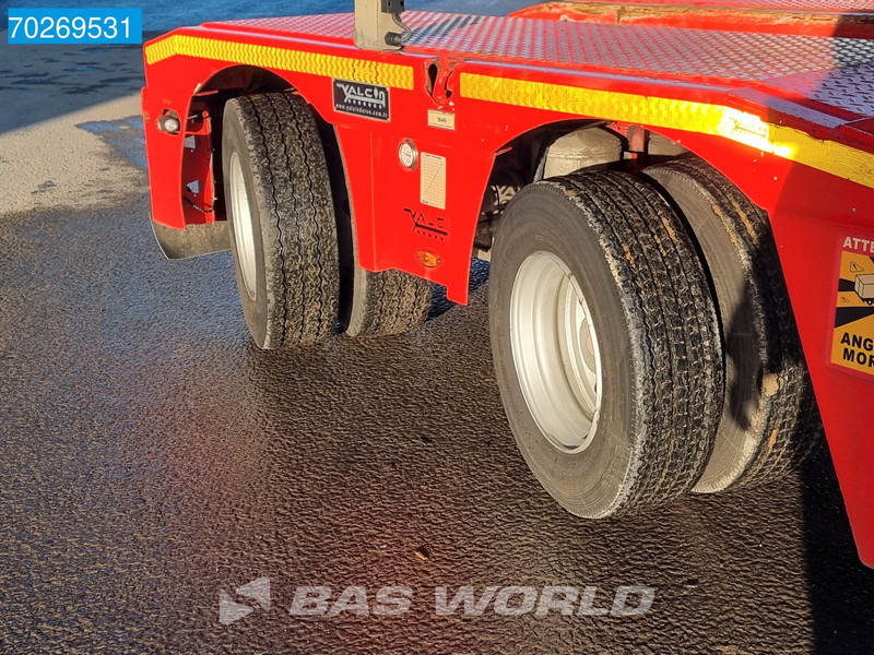 Semi-trailer low bed Yalcin 2DDUZ Gooseneck Extendable SAF Lenkachse: gambar 11