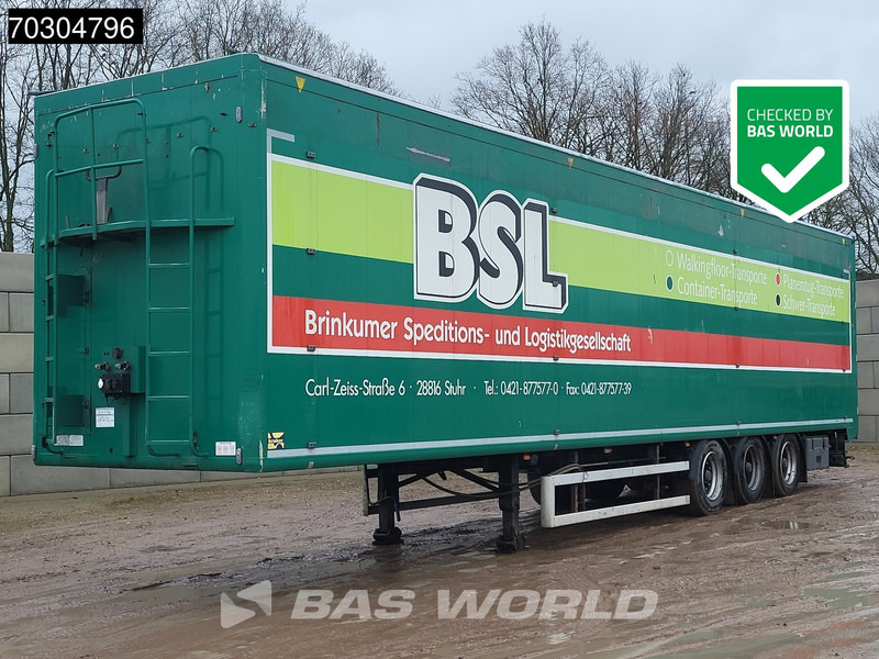 Kraker 10mm Lifting Axle - Semi-trailer dengan lantai berjalan: gambar 1 Kraker 10mm Lifting Axle - Semi-trailer dengan lantai berjalan: gambar 1