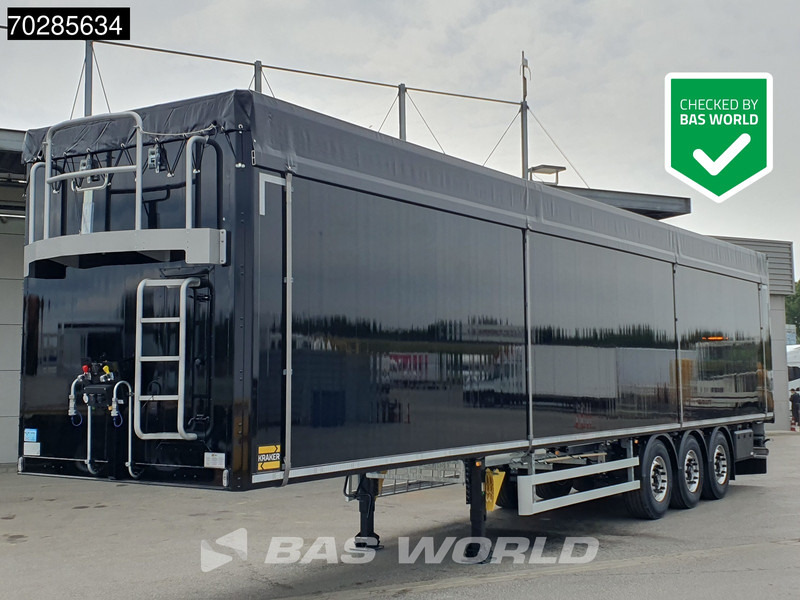 Kraker CF-Z 3 axles NEW 10mm Liftachse 92m3 - Semi-trailer dengan lantai berjalan: gambar 1 Kraker CF-Z 3 axles NEW 10mm Liftachse 92m3 - Semi-trailer dengan lantai berjalan: gambar 1