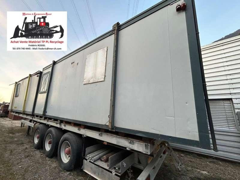 15 M2 - Lot de 2 avec remorque (départ Suisse) - Kontainer konstruksi: gambar 1 15 M2 - Lot de 2 avec remorque (départ Suisse) - Kontainer konstruksi: gambar 1