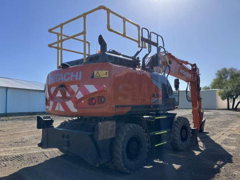 Hitachi ZX180W-7 - Ekskavator roda: gambar 4 Hitachi ZX180W-7 - Ekskavator roda: gambar 4