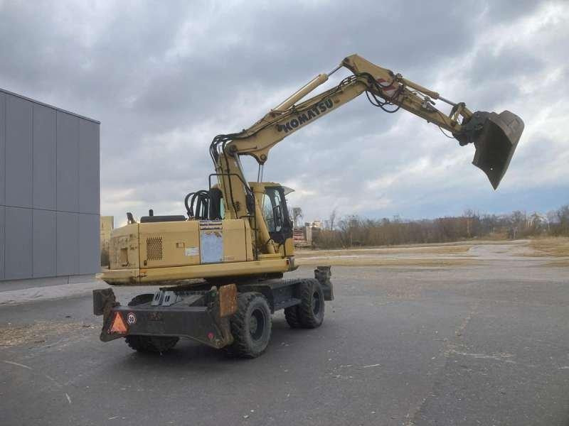Komatsu PW160-7K - Ekskavator roda: gambar 2 Komatsu PW160-7K - Ekskavator roda: gambar 2