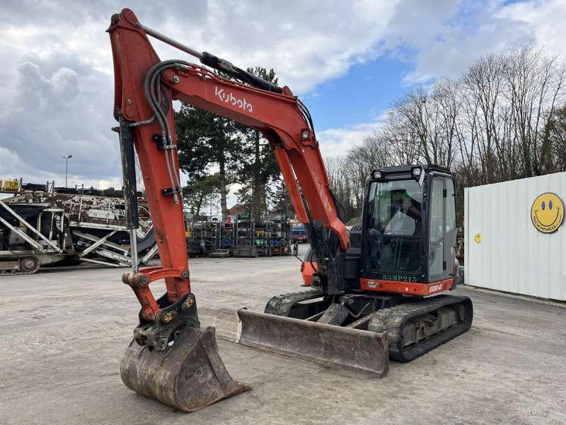 Kubota KX080-4A - Ekskavator perayap: gambar 3 Kubota KX080-4A - Ekskavator perayap: gambar 3