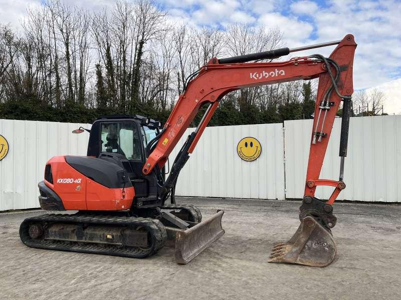 Kubota KX080-4A - Ekskavator perayap: gambar 1 Kubota KX080-4A - Ekskavator perayap: gambar 1