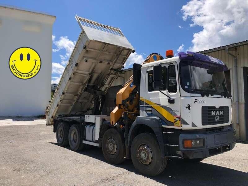 MAN GRUE F2000 - Truk jungkit: gambar 1 MAN GRUE F2000 - Truk jungkit: gambar 1