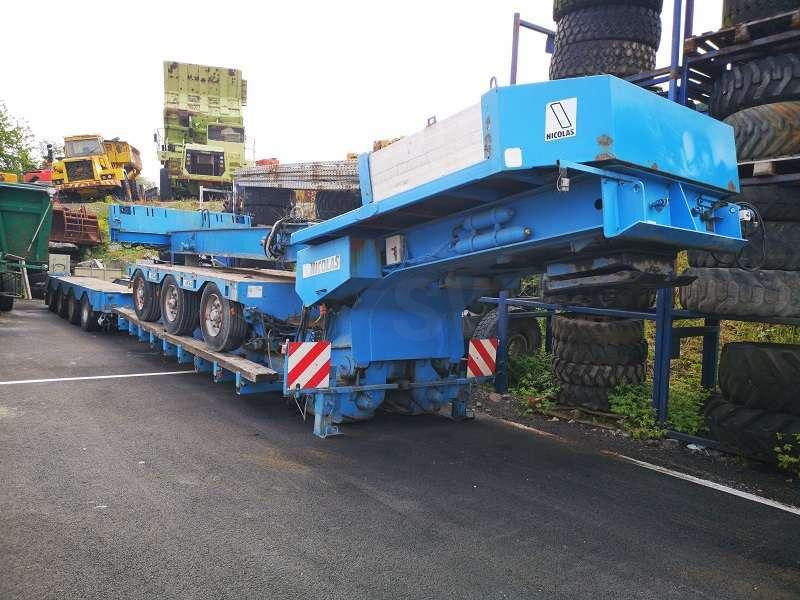Nicolas 4+3 ESSIEUX - Semi-trailer low bed: gambar 5 Nicolas 4+3 ESSIEUX - Semi-trailer low bed: gambar 5